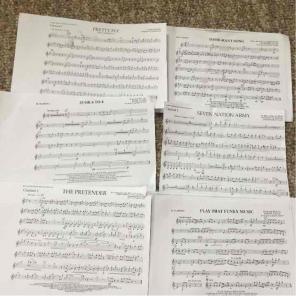 Clarinet sheet music