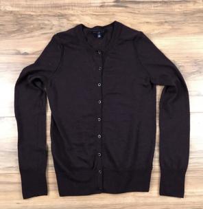 Eggplant Gap Cardigan