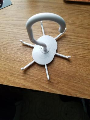 6 tie hanger