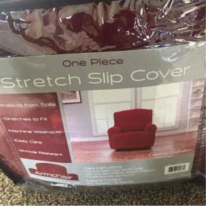 One piece stretch slip cover