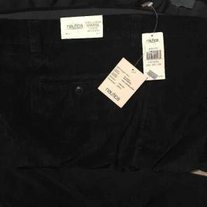 Nautica navy corduroy pant 52 x 32 new