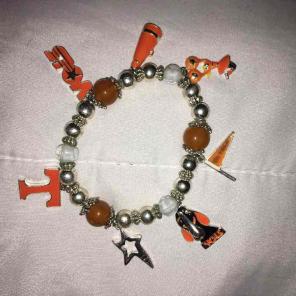 Tennessee Volunteers charm bracelet