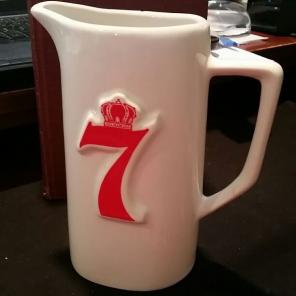 Vintage Segrams Crown Whiskey Pitcher