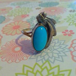 Vintage turquoise ring :)