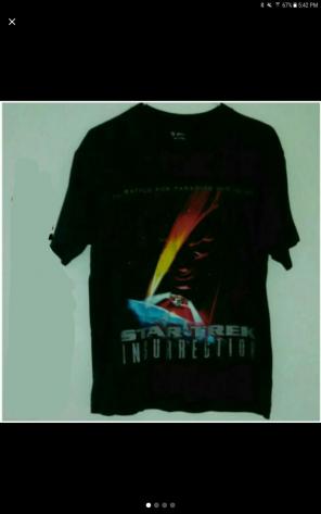 Vintage Star Trek Insurrection T Shirt