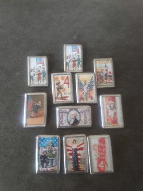 VictoriTrad Co. 4th of July/Freedom Pins