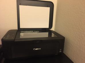 Black Canon All In One Wireless Printer