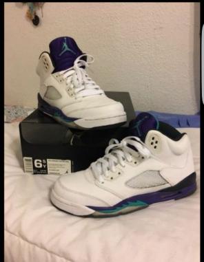 Jordan grape 5s