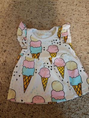 Infant Girls Ice Cream Pearl 9-12 months