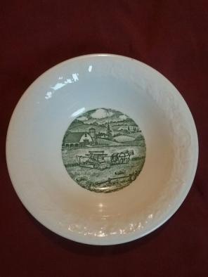 Pastoral Fine China Bowl by H. Laughlin
