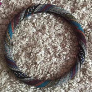 Steering wheel cover