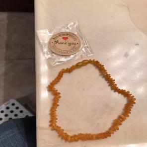 Raw Baltic Amber Teething Necklace