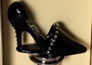 Black High Heel Bottle stopper/cork