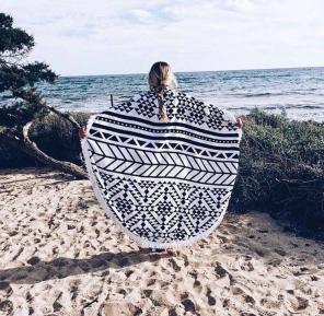 NWT! The Beach People Roundie Towel