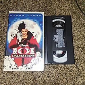 101 DALMATIANS (VHS) Glenn Close!