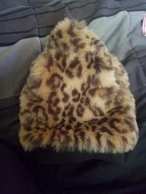 Pet Cheetah fur coat size xs