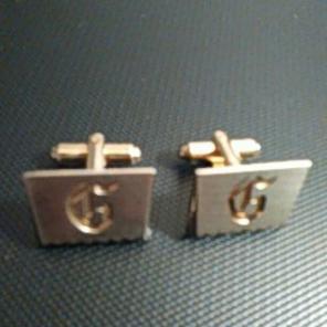 FREE SHP HICKOCK D OR G CUFFLINKS