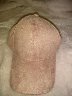 Velvet dusty pink Baseball cap