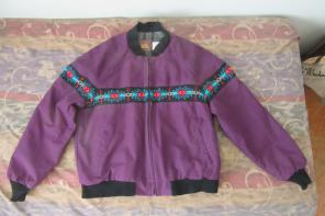 RARE David James Blanket Lined Full-Zip
