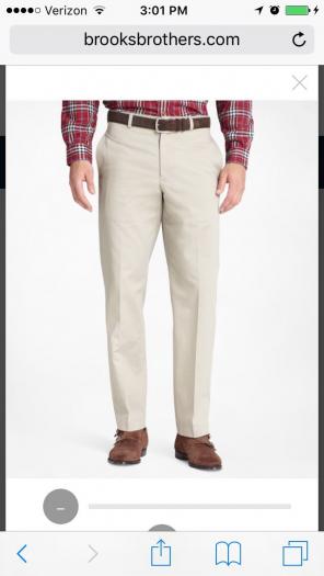 Brooks Brothers W 38/L34