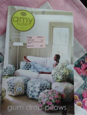 Amy Butler Gumdrop Pillow Pattern New