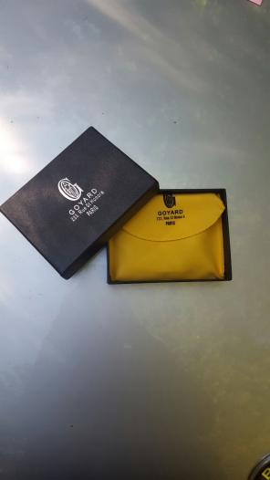 Goyard card wallet