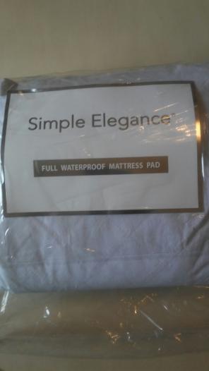 Mattress pad size: full