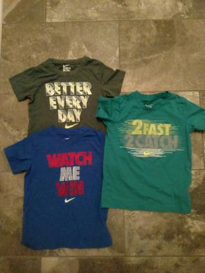 3-size 5-6 nike tees