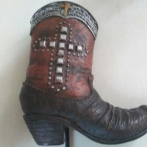 Cowboy Boot Decorative Hook