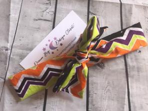 Zig Zag Oversized Bow 100% Handmade