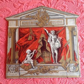 Beethoven Gold-Leaf Foldout Programme