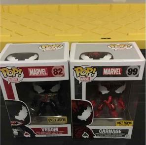 Venom & Carnage Funko Pops
