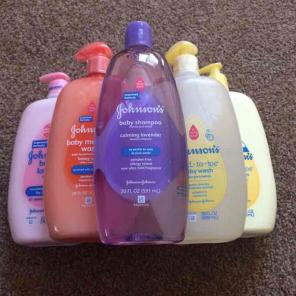 New Lot Set Johnson Johnson Baby Wash