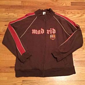 MADRID men's track sweater