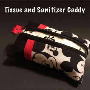 Mickey Mouse Tissue/Sanitizer Caddy