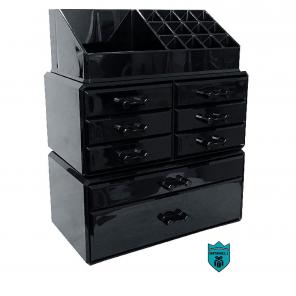 Black 8 Drawer Makeup Organizer FreeShip