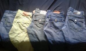 Mens Authentic True Religion Jeans