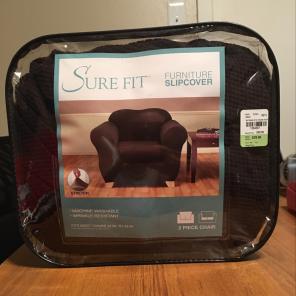 Surefit Slipcover Chocolate 2pc.