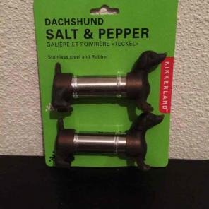 Dachshund Salt & Pepper Shakers NWT