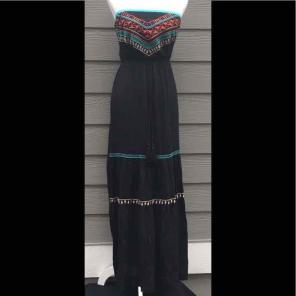 Dejavu Strapless Maxi Dress