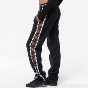 FentyXPuma Black Lace Up Sweats