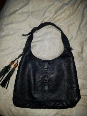 XL GUCCI GUCCISSIMA Hobo Bamboo Tassel