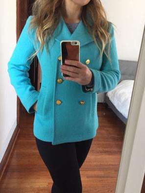 JCREW coat Size 4P