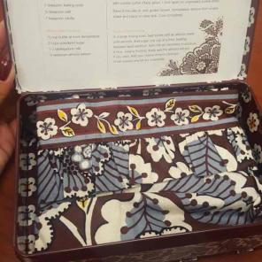 Authentic Vera Bradley Slate Bloom Apron