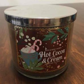 Hot Cocoa & Cream 3-Wick Candle