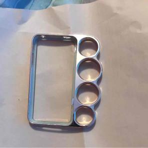 Plastic Brass knuckles iPhone 4 case