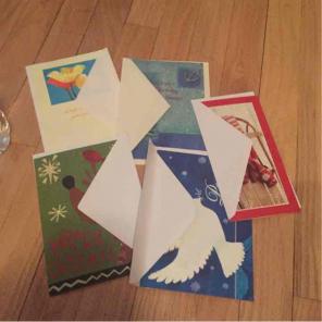 Cards Christmas just cause birthday