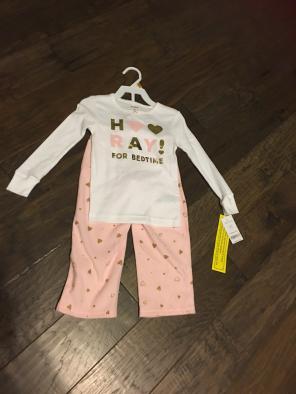 Brand New Carters 2 Pcs Pajama Size 3t