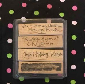 Stampin' Up! Wishes awash (set of 4)