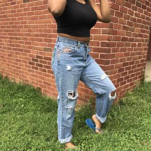 Vintage Lee Repurposed Jeans